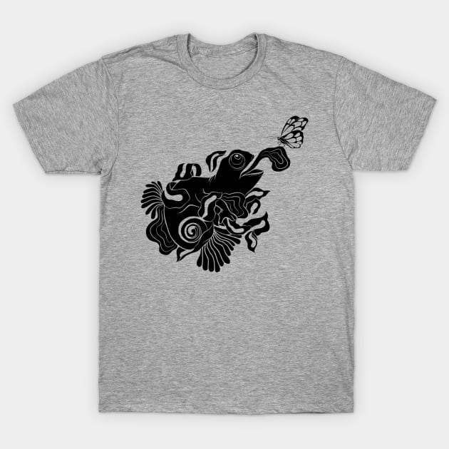 Catch buterfly T-Shirt by Signumnobilis